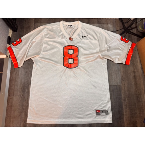 Nike Other - Nike Oregon State Beavers Football Jersey Mens Large White #8 OS Nike Team Mesh